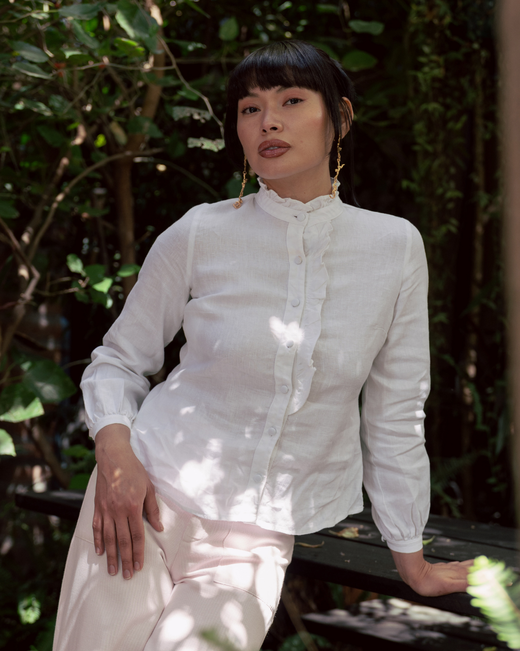 blusa clavel.