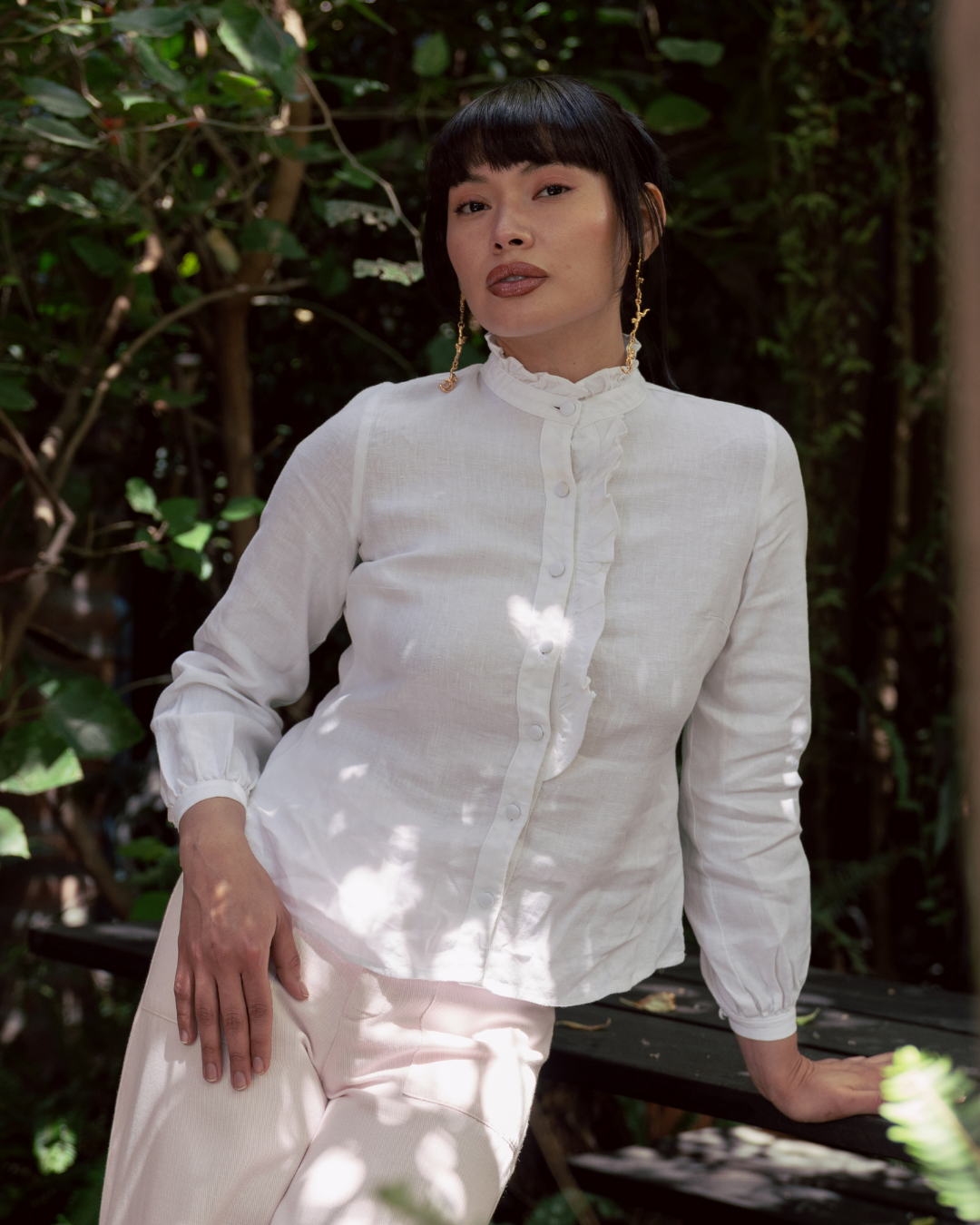 blusa clavel.