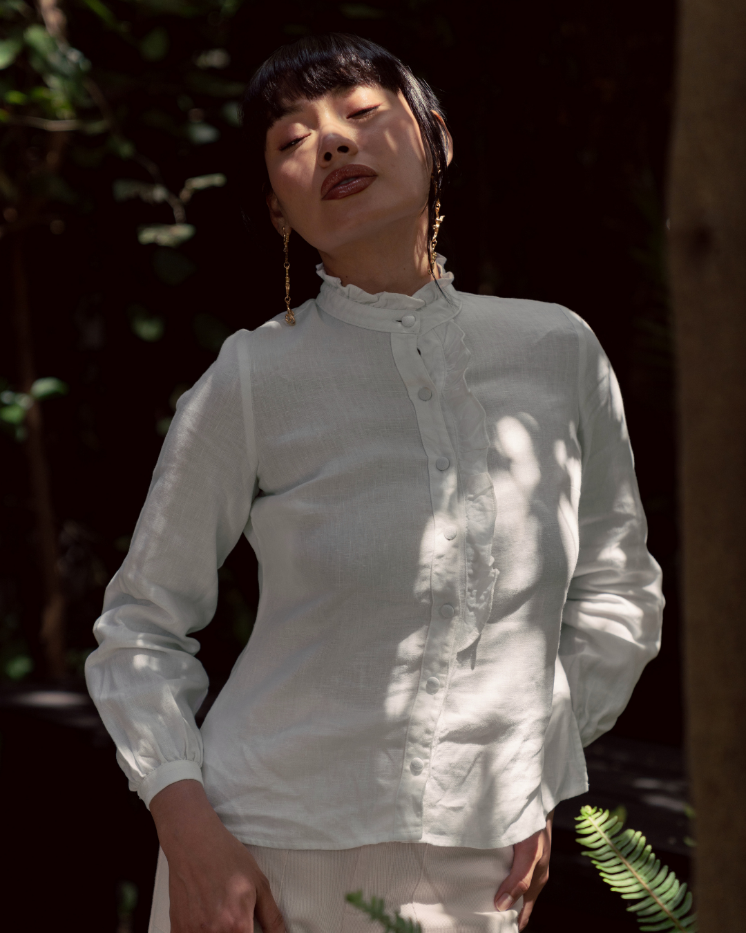 blusa clavel.