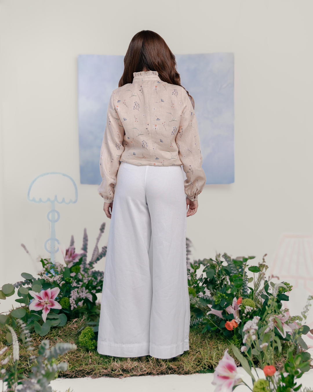 blusa corsage.